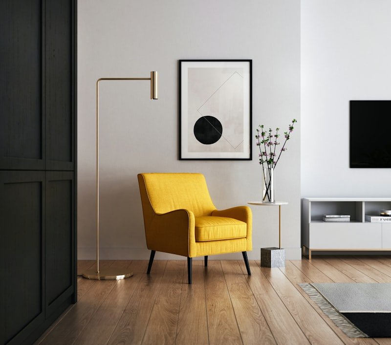 Velvet Throne Chair
